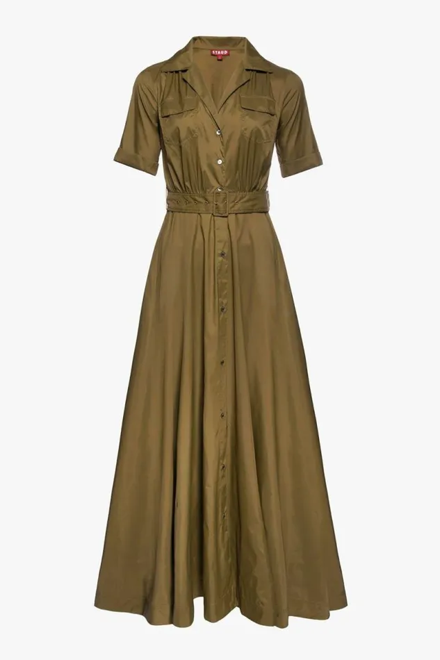 STAUD Dresses MILLIE DRESS Caper 8211 Women