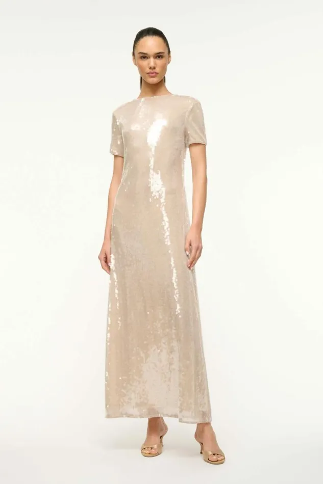 STAUD Dresses SAFI DRESS Moon 8211 Women