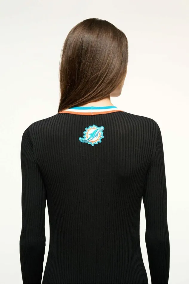 STAUD Dresses THE NFL SHOKO SWEATER Dolphins 8211 Women