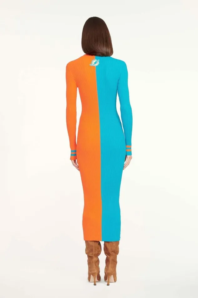 STAUD Dresses THE NFL SHOKO SWEATER Miami Dolphins 8211 Women