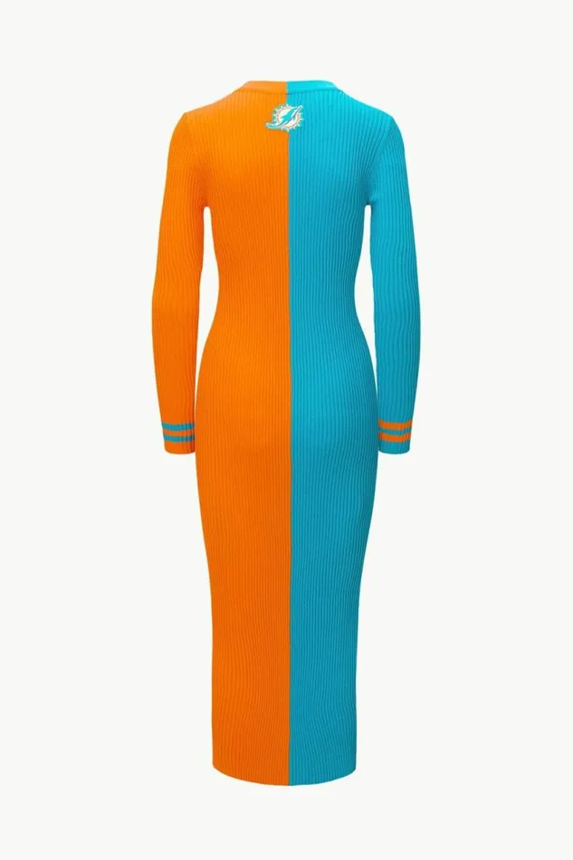 STAUD Dresses THE NFL SHOKO SWEATER Miami Dolphins 8211 Women
