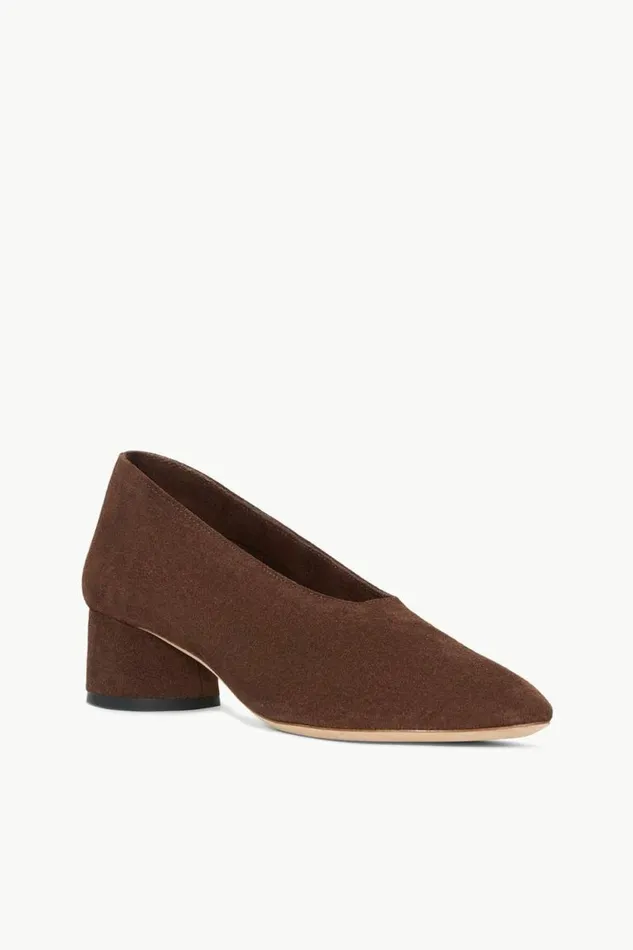STAUD Heels ALBA PUMP Mahogany Suede 8211 Women STAUD Heels ALBA PUMP Mahogany Suede 8211 Women