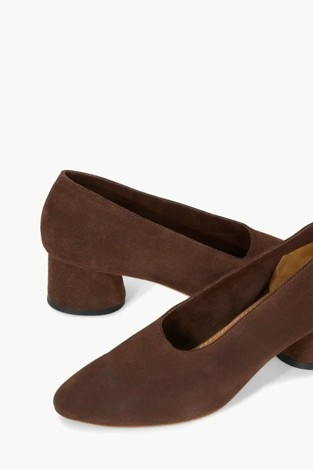 STAUD Heels ALBA PUMP Mahogany Suede 8211 Women STAUD Heels ALBA PUMP Mahogany Suede 8211 Women
