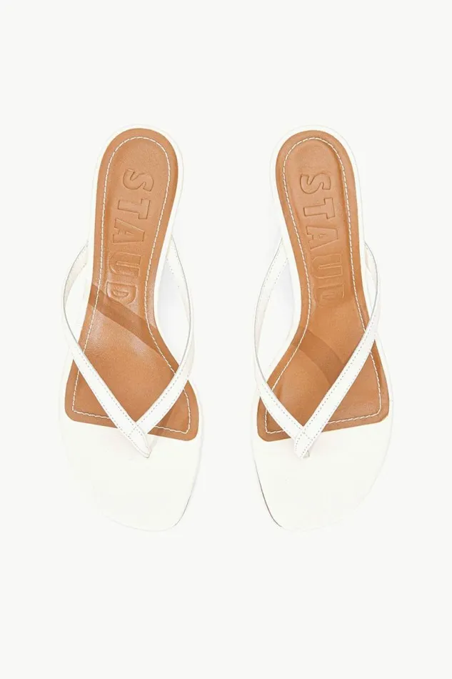 STAUD Heels FREJA KITTEN HEEL Paper 8211 Women STAUD Heels FREJA KITTEN HEEL Paper 8211 Women