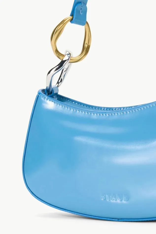 STAUD Shoulder OLLIE BAG Staud Blue 8211 Women STAUD Shoulder OLLIE BAG Staud Blue 8211 Women