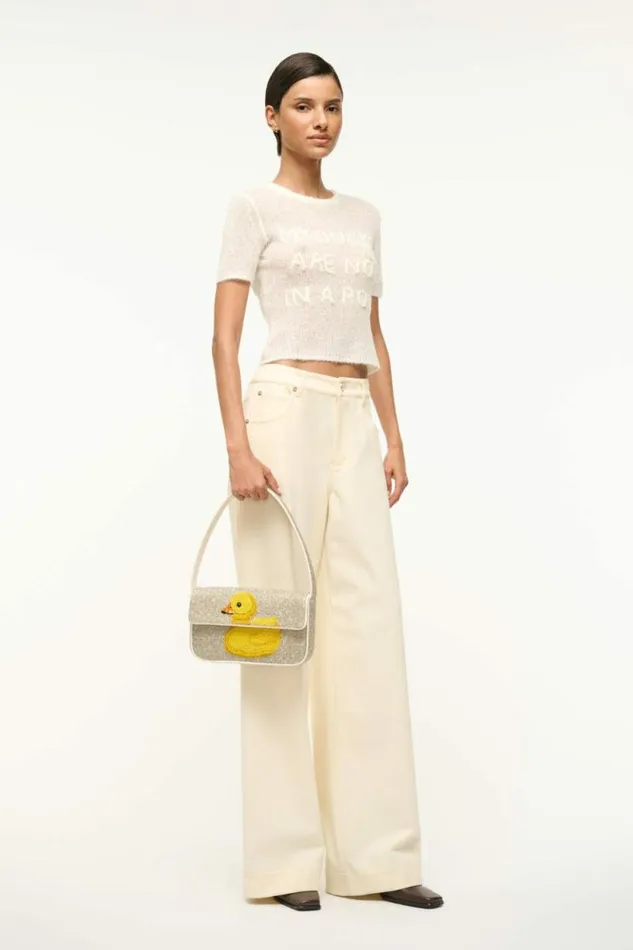 STAUD Shoulder TOMMY BEADED BAG Ducks Not In A Row 8211 Women STAUD Shoulder TOMMY BEADED BAG Ducks Not In A Row 8211 Women