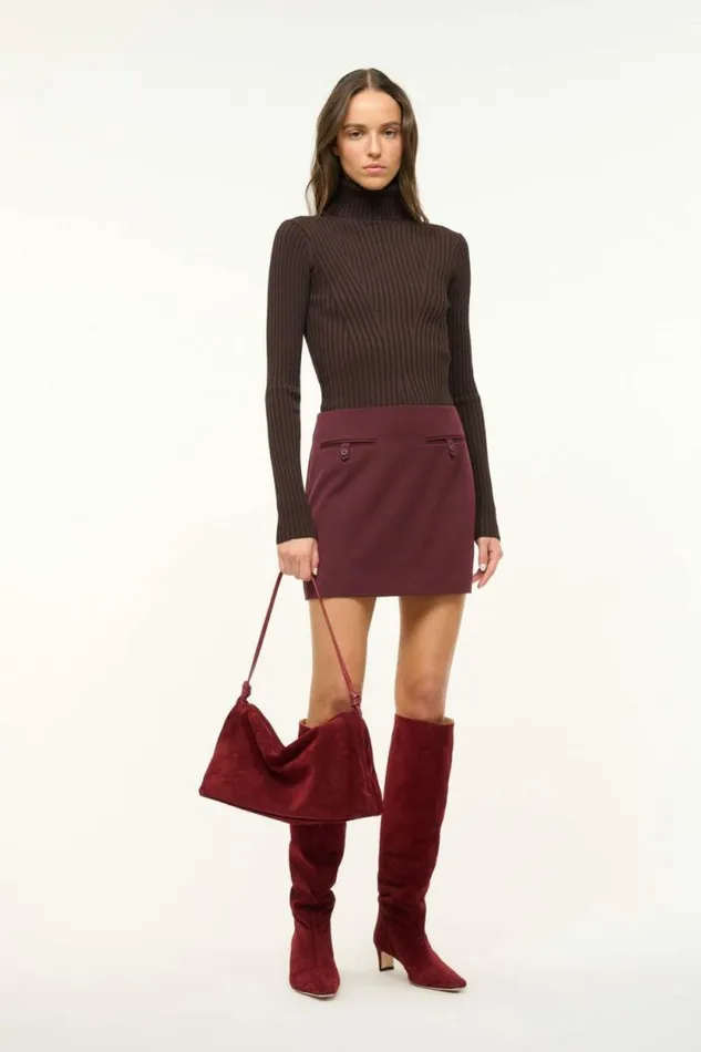 STAUD Shoulder WALLY SHOULDER BAG Pinot 8211 Women STAUD Shoulder WALLY SHOULDER BAG Pinot 8211 Women