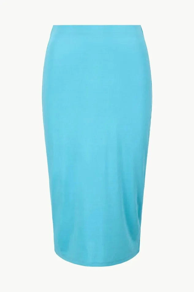 STAUD Skirts CHANA SKIRT Aqua 8211 Women
