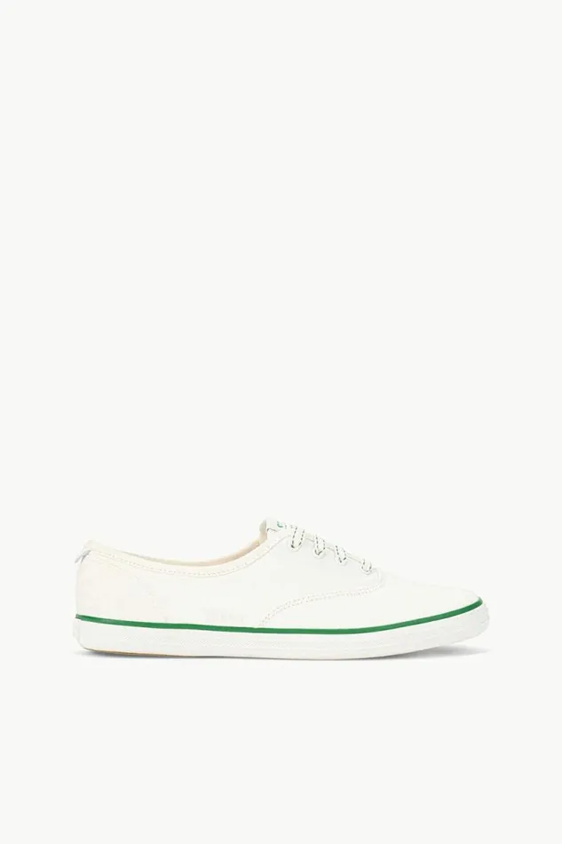 STAUD Sneakers KEDS CHAMPION CANVAS White Green 8211 Women