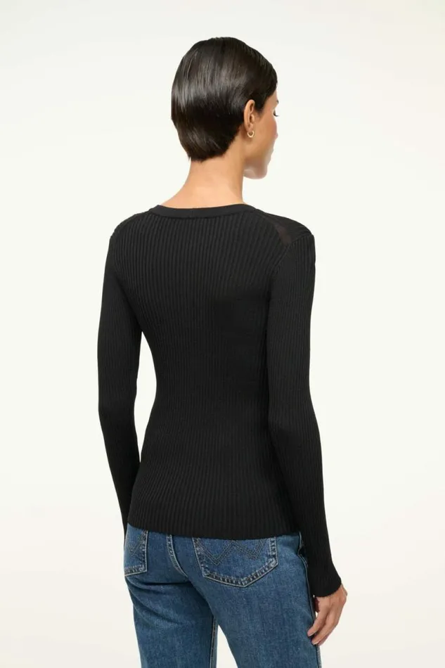 STAUD Sweaters CARGO SWEATER Black 8211 Women