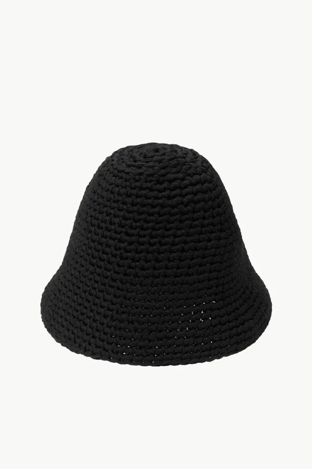 STAUD Swim CROCHET HAT Black 8211 Women