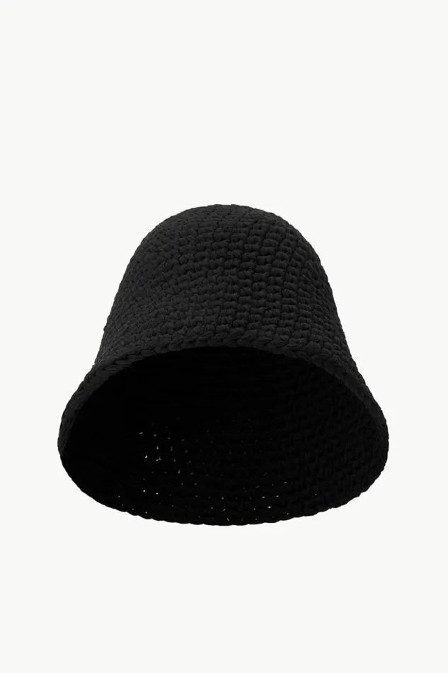 STAUD Swim CROCHET HAT Black 8211 Women