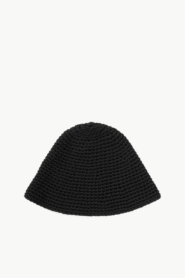 STAUD Swim CROCHET HAT Black 8211 Women