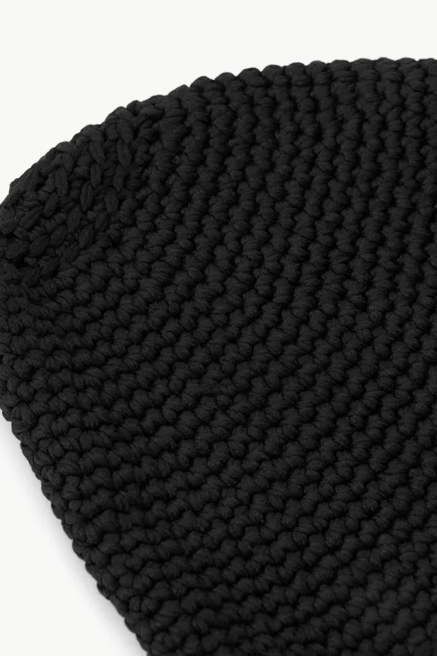 STAUD Swim CROCHET HAT Black 8211 Women
