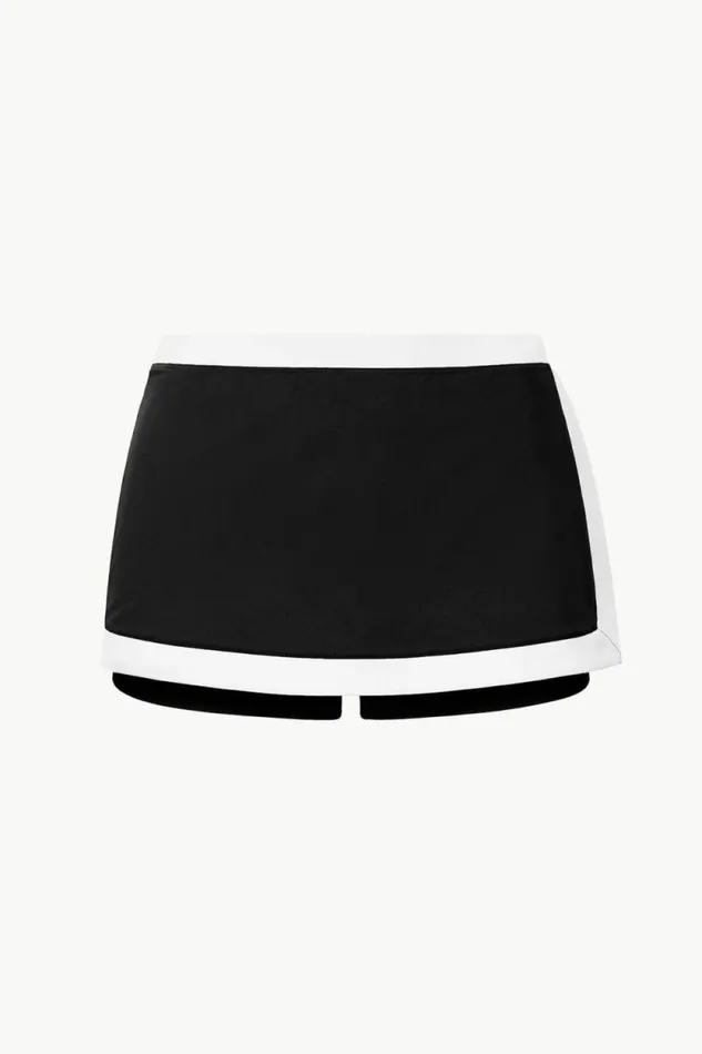 STAUD Swim NELL SWIM SKIRT Blackandwhite 8211 Women STAUD Swim NELL SWIM SKIRT Blackandwhite 8211 Women