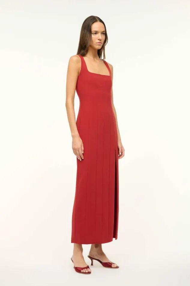 STAUD The Evening Edit BRIGITTE MULE Pinot Satin 8211 Women STAUD The Evening Edit BRIGITTE MULE Pinot Satin 8211 Women