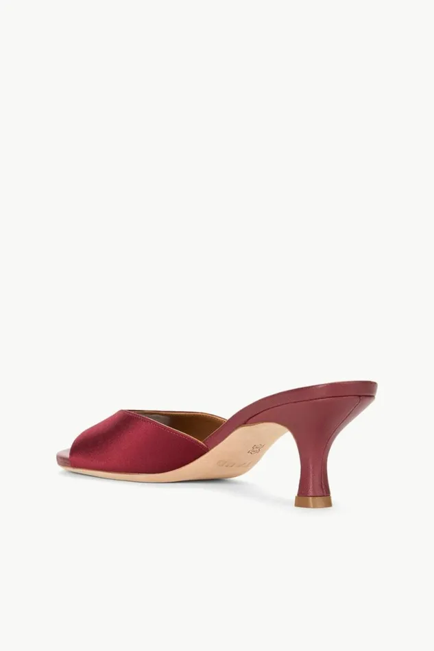 STAUD The Evening Edit BRIGITTE MULE Pinot Satin 8211 Women STAUD The Evening Edit BRIGITTE MULE Pinot Satin 8211 Women