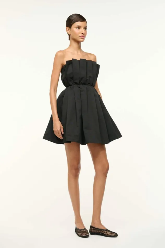 STAUD The Evening Edit CORDELIA DRESS Black 8211 Women