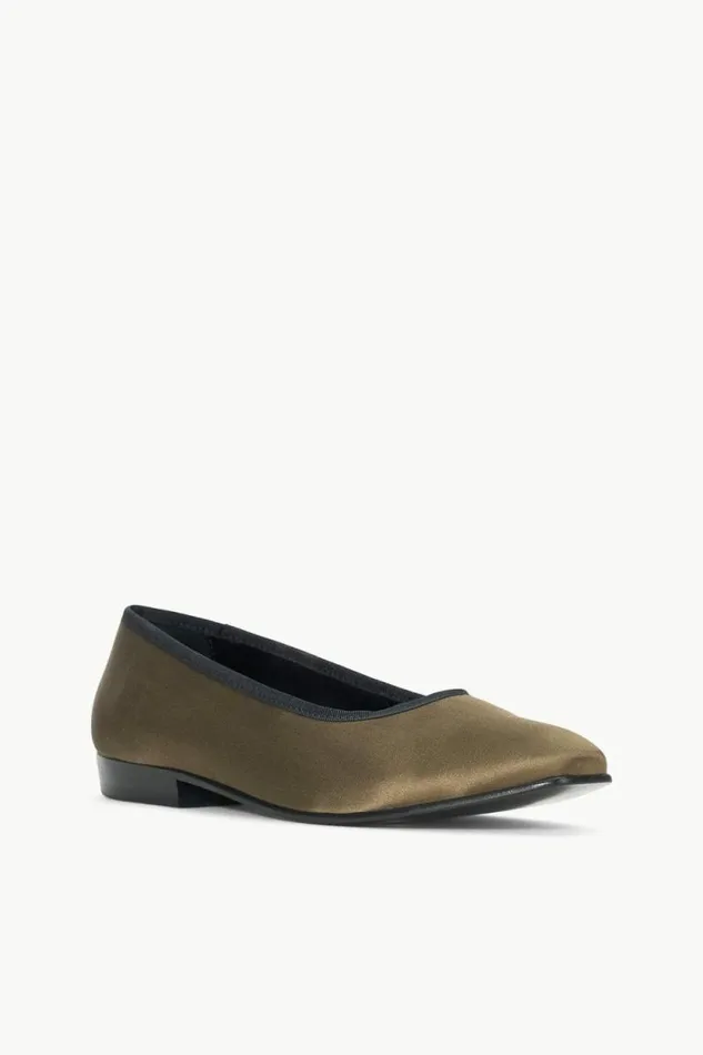 STAUD The Evening Edit KEITH BALLET FLAT Woodland 8211 Women