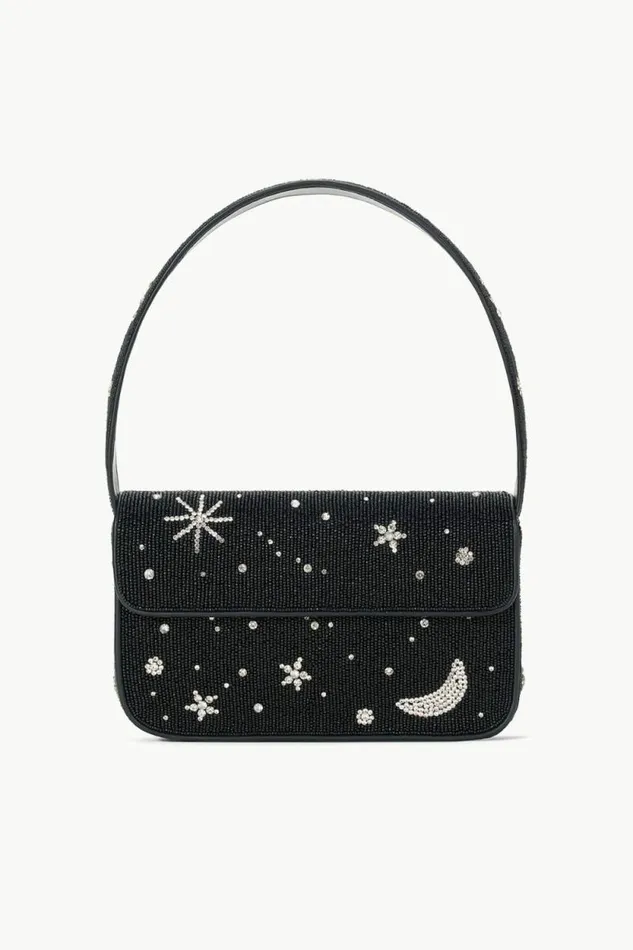 STAUD The Evening Edit TOMMY BEADED BAG Starry Night 8211 Women