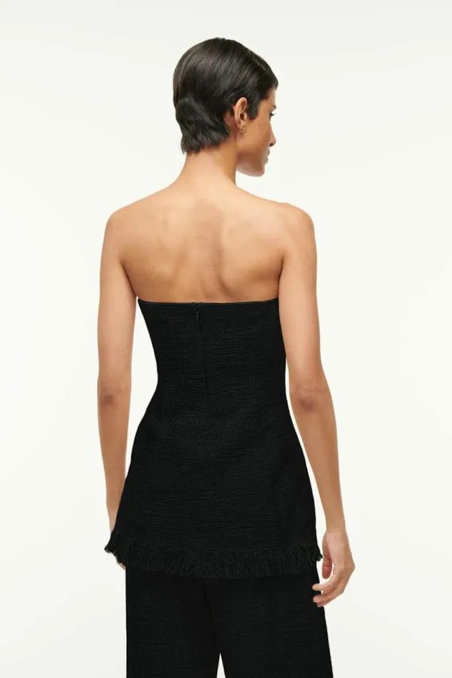 STAUD Tops SILVIA TOP Black 8211 Women STAUD Tops SILVIA TOP Black 8211 Women