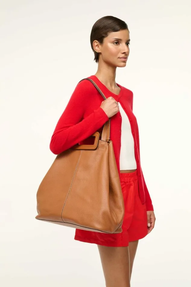 STAUD Totes GRANDE TOTE BAG Tan 8211 Women STAUD Totes GRANDE TOTE BAG Tan 8211 Women
