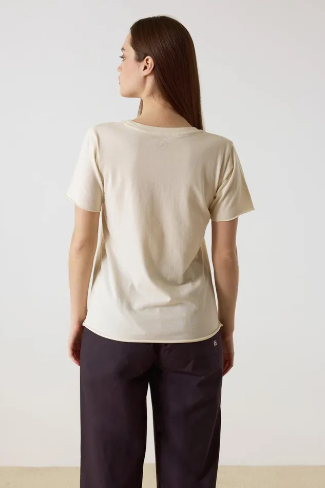 TShirts and Tops Women Leon and Harper Tizia Night TShirt Off White