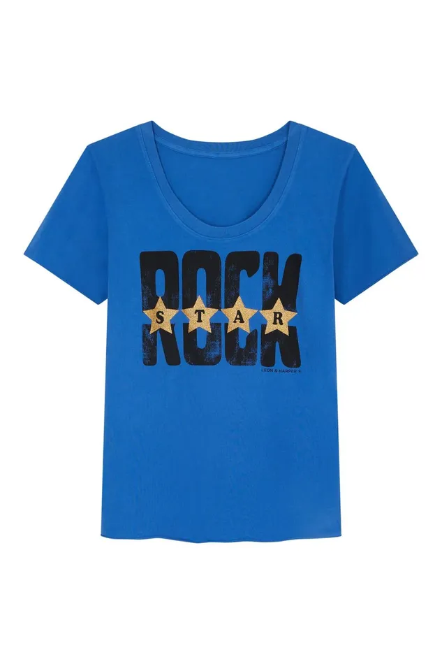 TShirts and Tops Women Leon and Harper Tizia Stars TShirt Marin