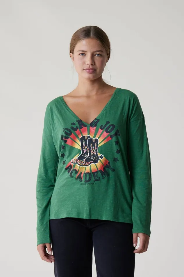 TShirts and Tops Women Leon and Harper Tomy Academy TShirt Green