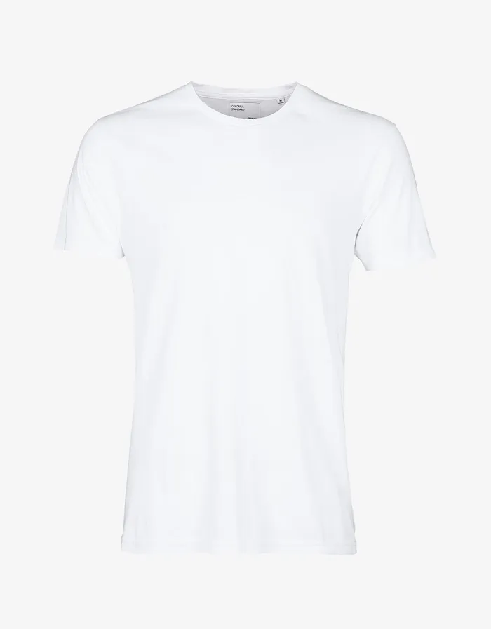 TShirts Colorfulstandard Men Classic Organic Tee 8211 Optical White