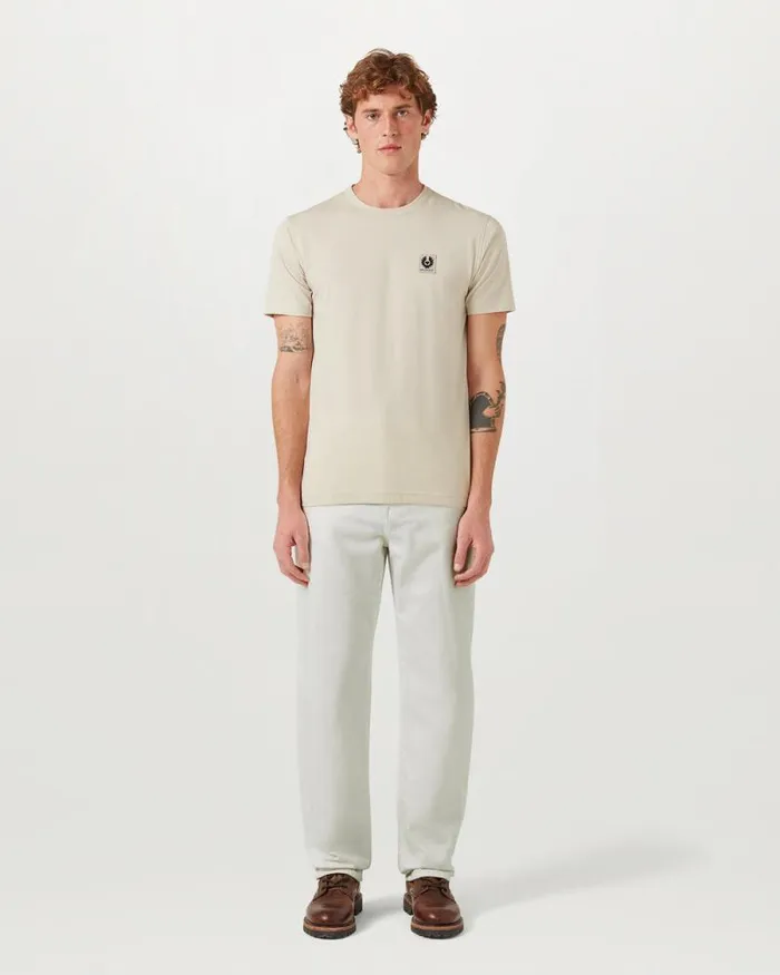 TShirts Men Belstaff Belstaff TShirt Stone Beige