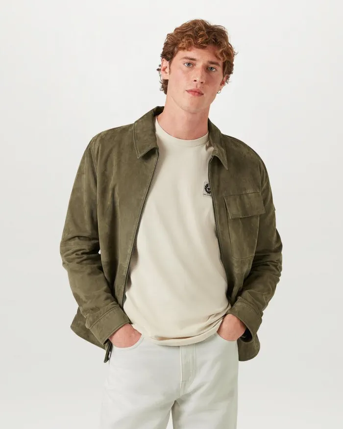 TShirts Men Belstaff Belstaff TShirt Stone Beige