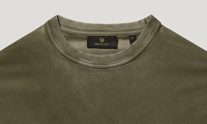 TShirts Men Belstaff Hockley TShirt Surplus Green TShirts Men Belstaff Hockley TShirt Surplus Green