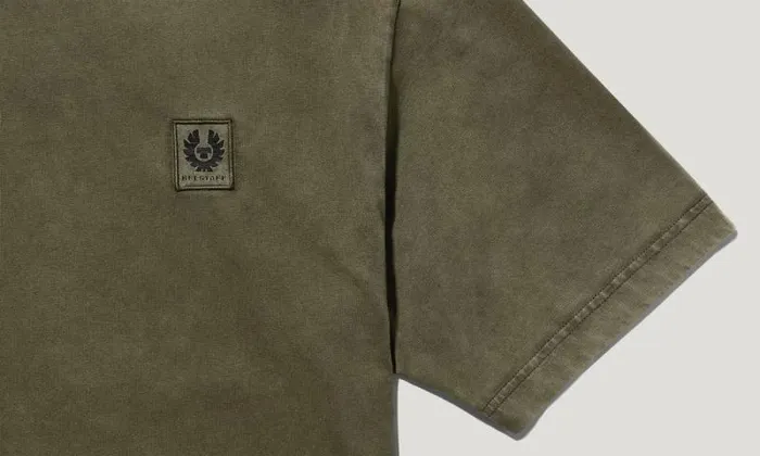 TShirts Men Belstaff Hockley TShirt Surplus Green TShirts Men Belstaff Hockley TShirt Surplus Green