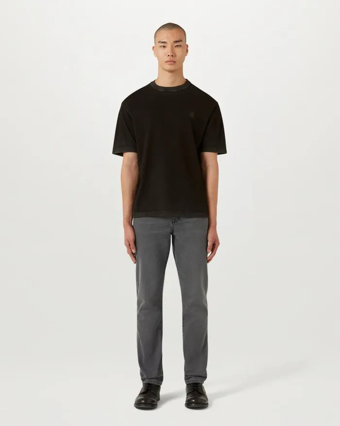 TShirts Men Belstaff Hockley TShirt Washed Black