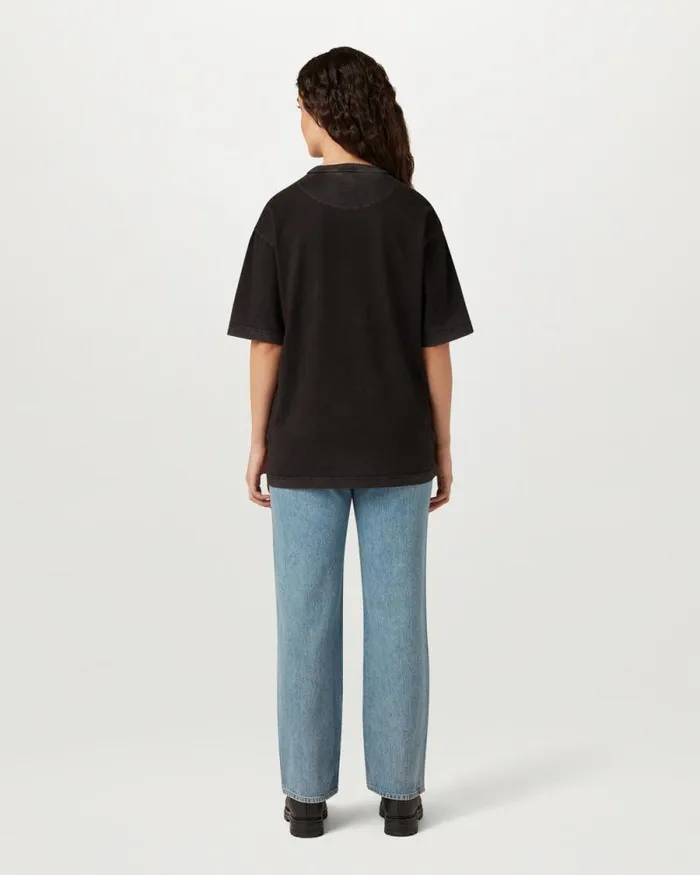 TShirts Men Belstaff Hockley TShirt Washed Black