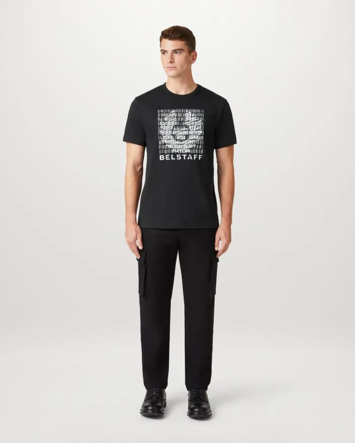 TShirts Men Belstaff Match TShirt Black