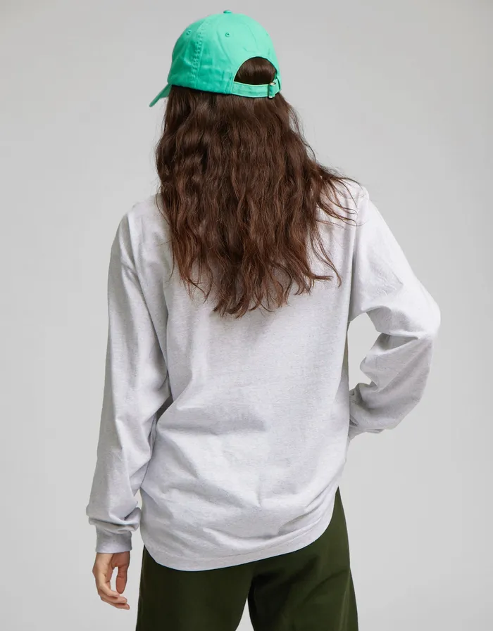TShirts Oversized Organic LS TShirt 8211 Neptune Blue 8211 Colorfulstandard Women