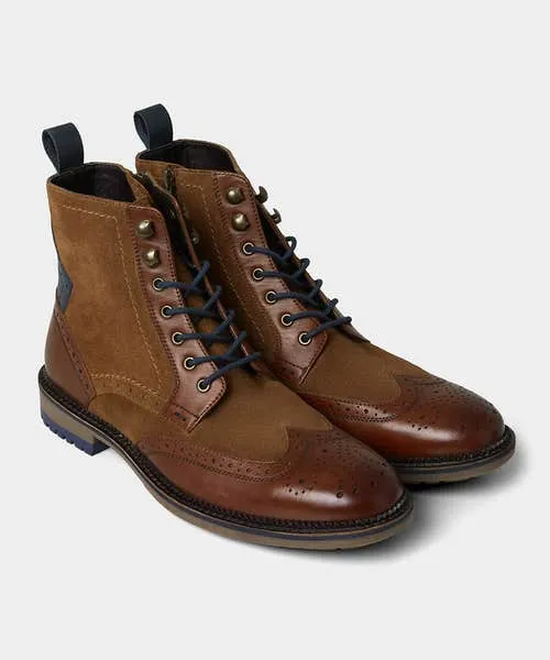 Tailoring Gents Club Mixed Leather Boots Tan Multi Joebrowns Apparel Tailoring Gents Club Mixed Leather Boots Tan Multi Joebrowns Apparel