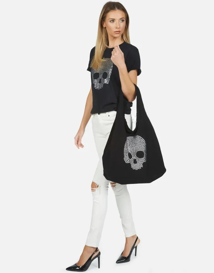 Taylor Nailhead Skull Black Women039s Lauren Moshi Bags