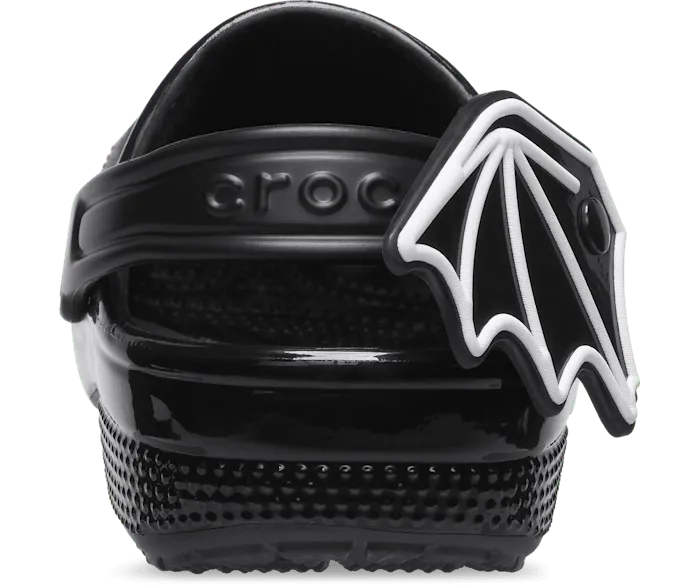 Toddler Classic I AM Bat Clog Black Kids Crocs Clogs
