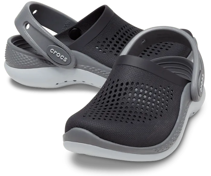Toddler LiteRide 360 Clog Blackslate Grey Kids Crocs Clogs