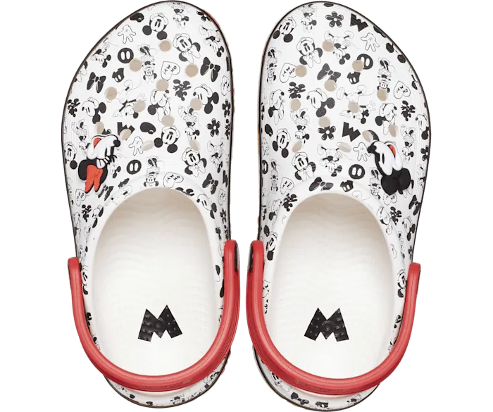 Toddler Mickey Off Court Clog White Kids Crocs Clogs