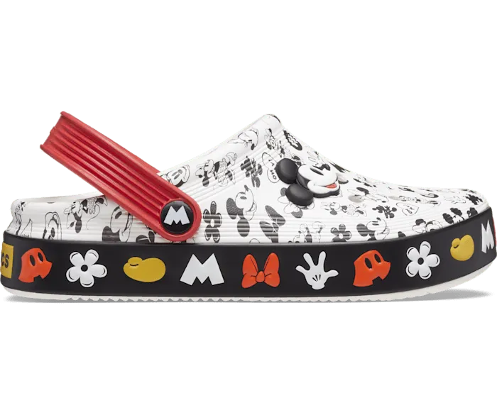 Toddler Mickey Off Court Clog White Kids Crocs Clogs