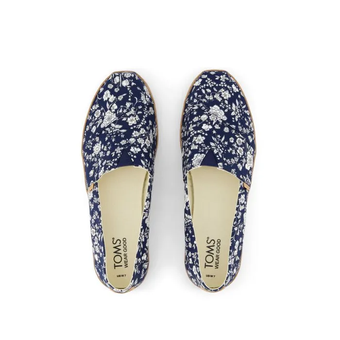 Toms Alpargatas Alpargata Leatherwrap Summer Blooms On Tana Lawn 8211 Women