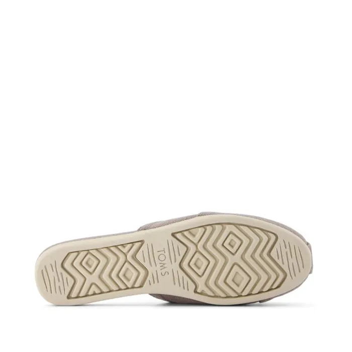 Toms Alpargatas Alpargata Mule Grey Heritage Canvas 8211 Women Toms Alpargatas Alpargata Mule Grey Heritage Canvas 8211 Women