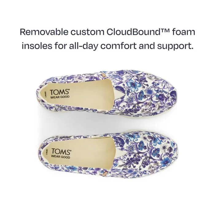 Toms Alpargatas Alpargata Plus Navy Navy Rachel On Tana Lawn 8211 Women Toms Alpargatas Alpargata Plus Navy Navy Rachel On Tana Lawn 8211 Women