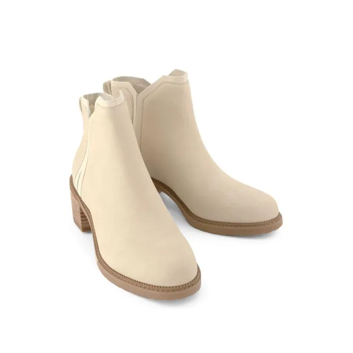 Toms Boots and Booties Hailey Ankle Boot Water Resistant Beige Nubuck Leather 8211 Women Toms Boots and Booties Hailey Ankle Boot Water Resistant Beige Nubuck Leather 8211 Women