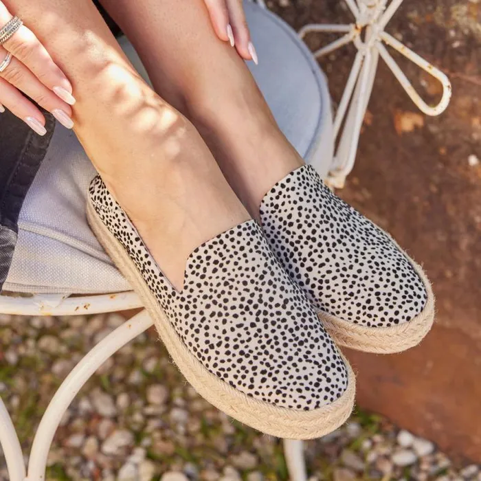 Toms Espadrilles Carolina Espadrille Mini Cheetah 8211 Women