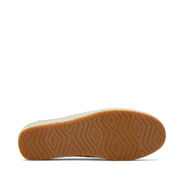 Toms Espadrilles Valencia Platform Espadrille Moroccan Crochet Black 8211 Women